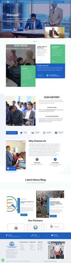 The Institute for Peace, Security & Development