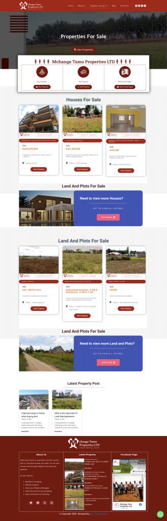 Mchanga Tamu Properties LTD
