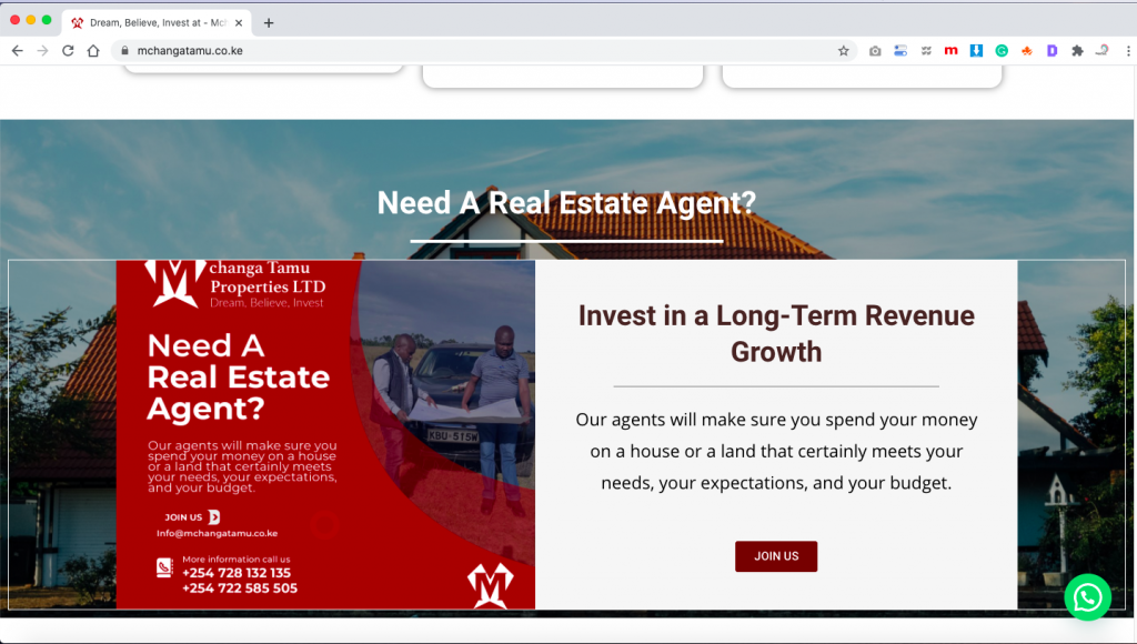 Mchanga Tamu Properties