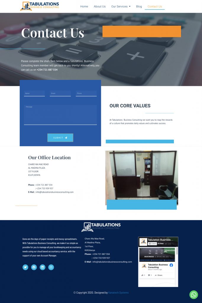 Tabulations-Business-Consulting-company-contact-Page