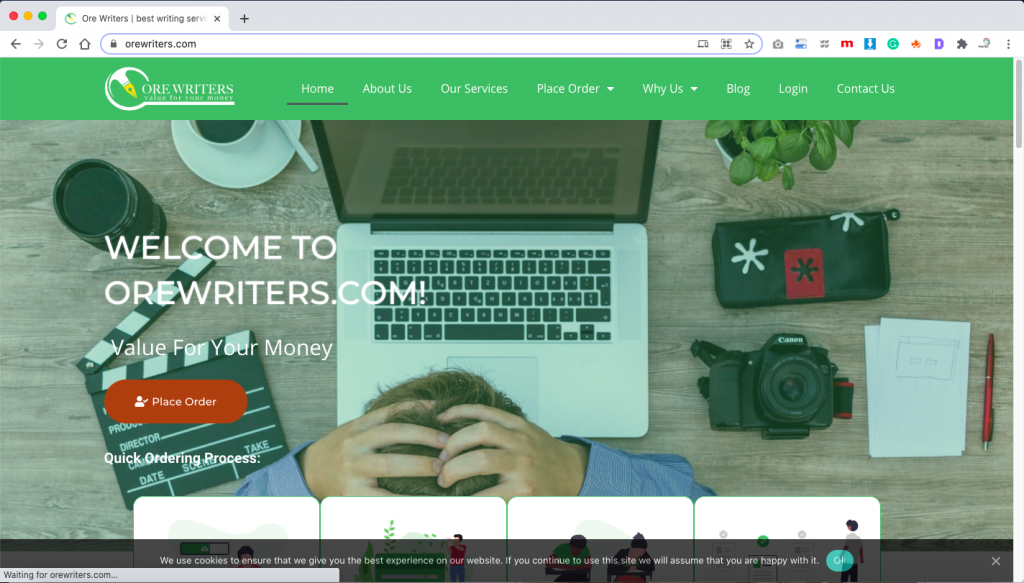 ore writers home