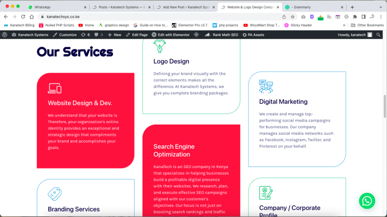 Reasons why you must have a company website, in Kenya.