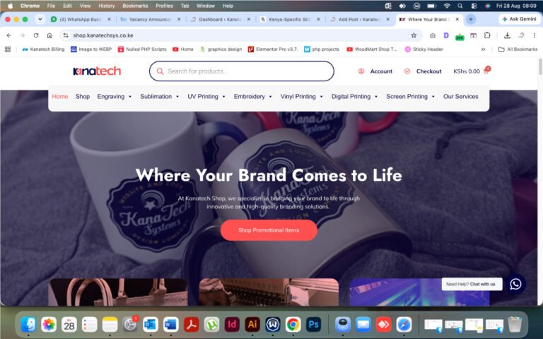 Corporate branding services in Nairobi