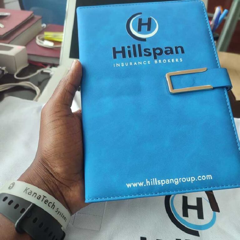 Notebook branding services in Nairobi