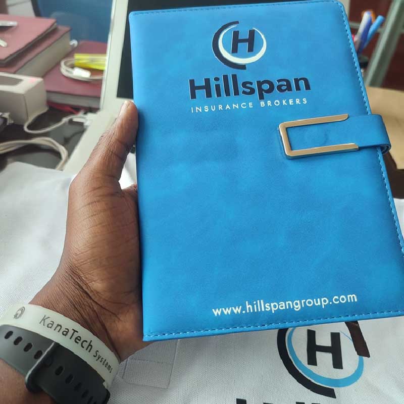 Notebook branding services in Nairobi