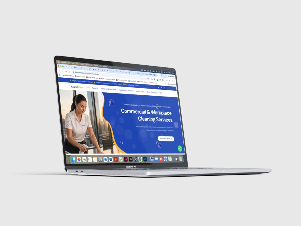Premium corporate website design in Nairobi